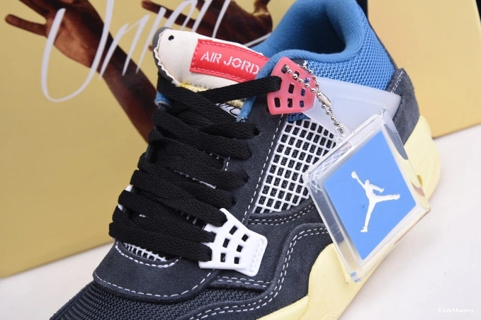 Kicktheory JORDAN NOIR AIR DC9533-001 OFF 4 UNION RETRO 0809